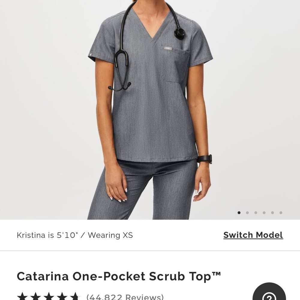 FIGS GRAPHITE SCRUBS